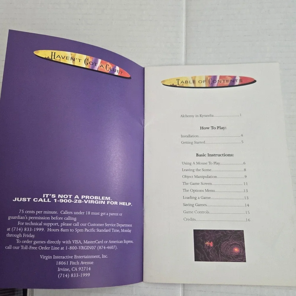 Legend of Kyrandia Book 2 3 PC CD‎ ROM Big Box Components Manuals Westwood 1994